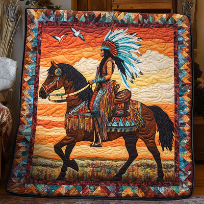 Native American Woman WX3105055CL Quilt