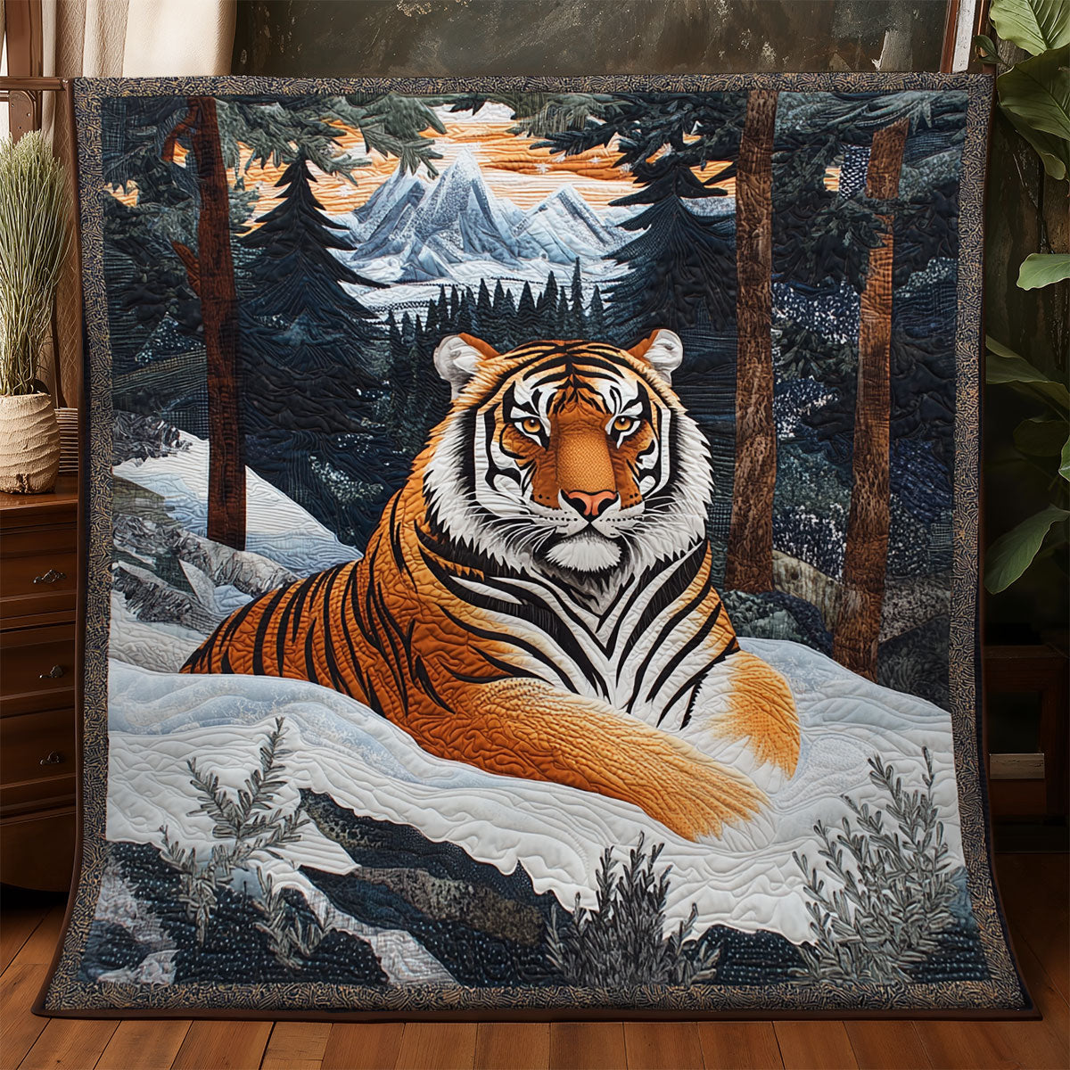Winter Tiger WX0805044CL Quilt