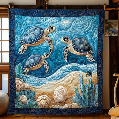 Sea Turtle WJ2612023CL Quilt