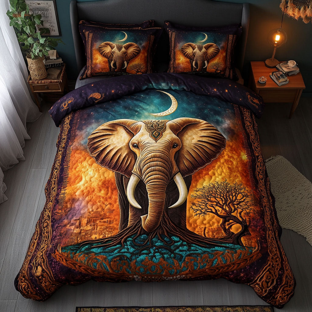 Eternal Elephant WN1010047CL Duvet Cover Set