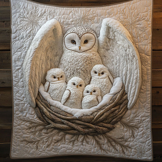 Mother Snow Owl CP2805046CL Quilt