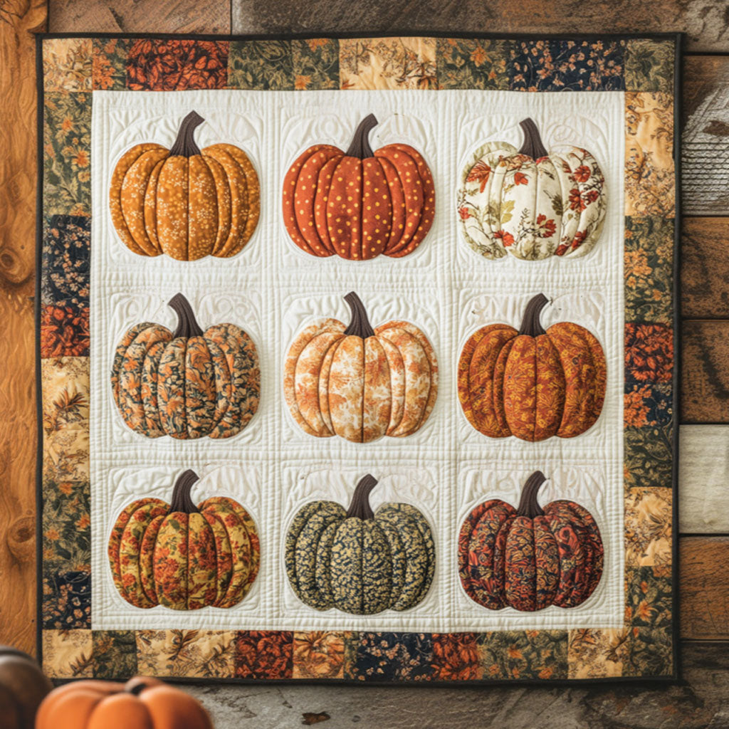 Pumpkin Harvest Harmony DH1809010CL Quilt
