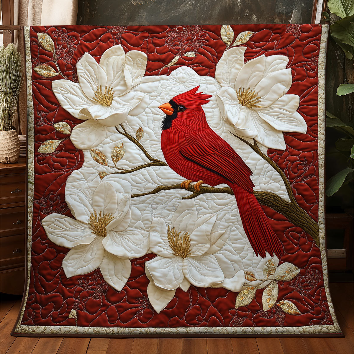 Cardinal Magnolia WX0805009CL Quilt
