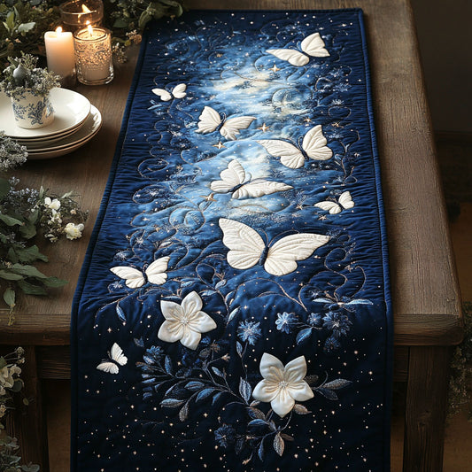Mystic Butterfly CW0306028CL Quilted Table Runner