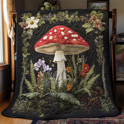 Mushroom Magic WY1203059CL Quilt