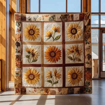 Bloom Sunflower Garden CW1408049CL Quilt