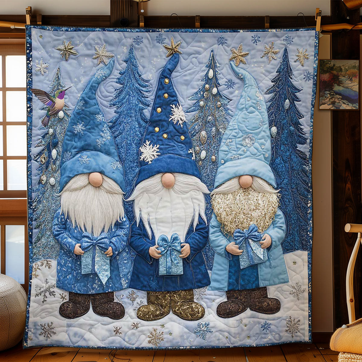 Gnome Wonderland WN0512071CL Quilt