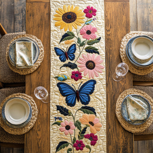Vivid Wings WY0505042CL Quilted Table Runner