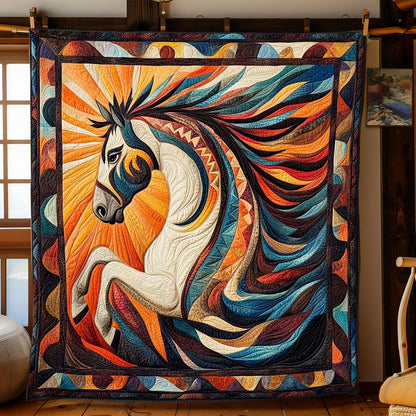 Horse Native American WJ2712022CL Quilt