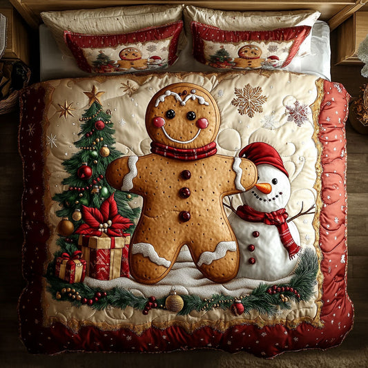 Christmas Magic Gingerbread WN0411012CL Duvet Cover Set