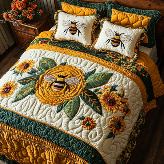 Honeybee Floral WP0705043CL Duvet Cover Set