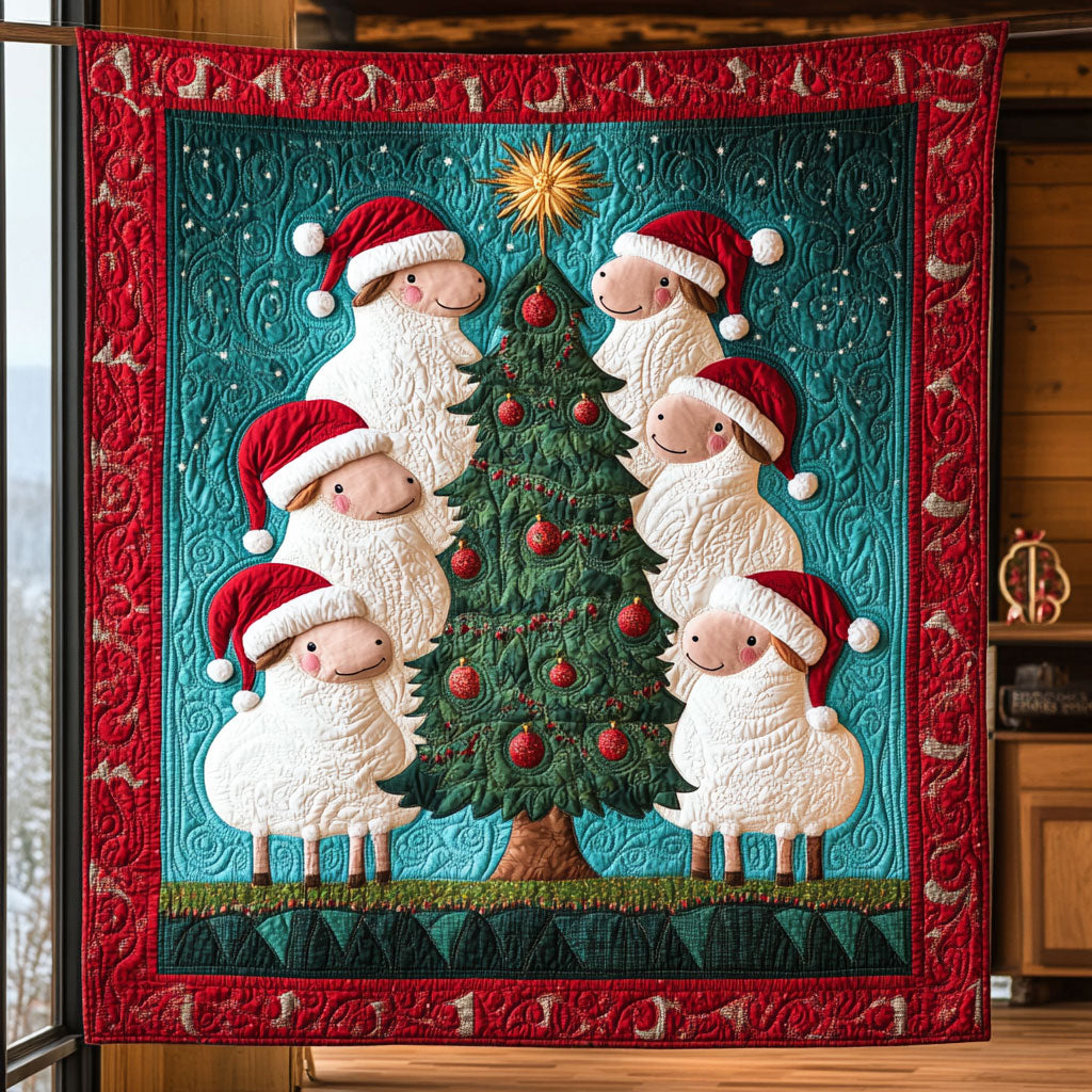 Sheep Cluster CP1811016CL Quilt