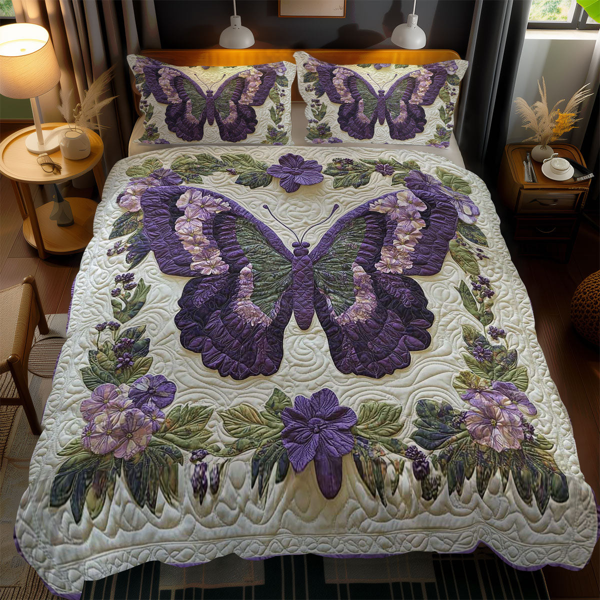 Petal Wings Butterfly WN3012073CL Duvet Cover Set