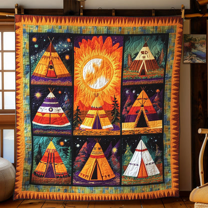 Sunlit Spirit Tepee WJ3012021CL Quilt