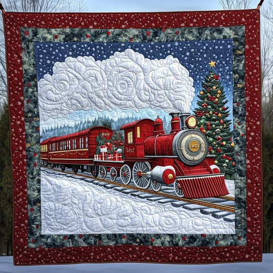 Christmas Steam Train LT2509017CL Quilt