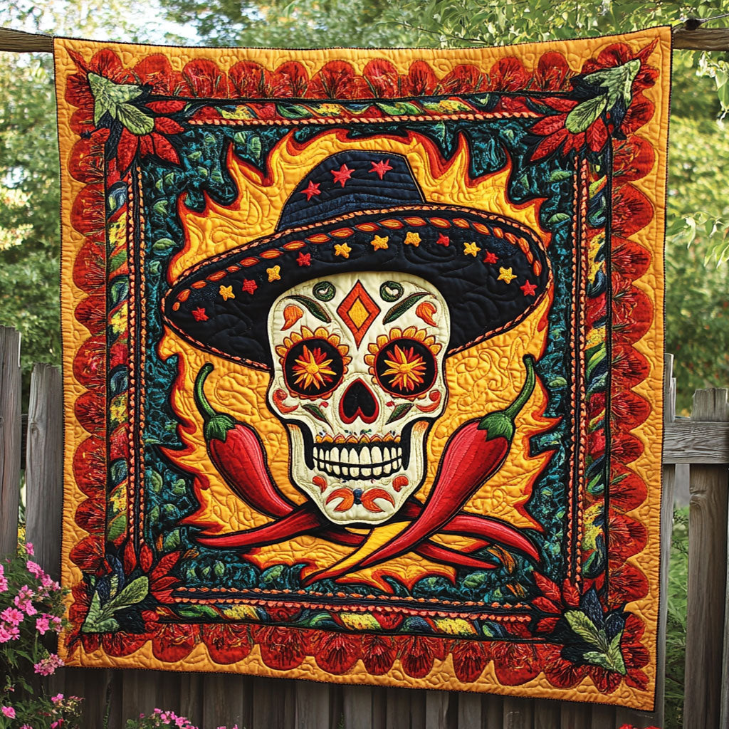 Sacred Skull WN0609084CL Quilt