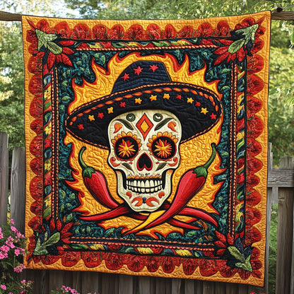 Sacred Skull WN0609084CL Quilt