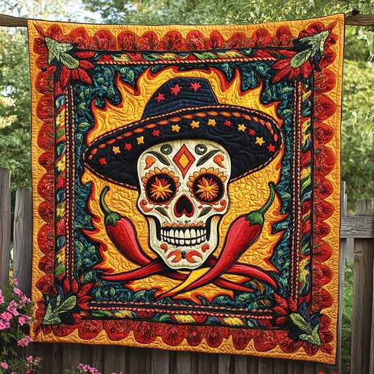 Sacred Skull WN0609084CL Quilt