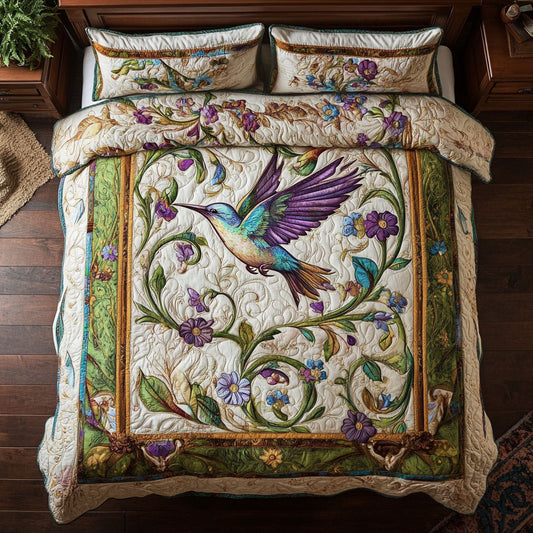 Hummingbird In Magic Garden WY2901067CL Duvet Cover Set