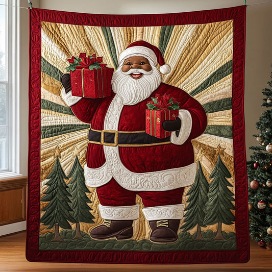 Black Joy Christmas LT0611001CL Quilt