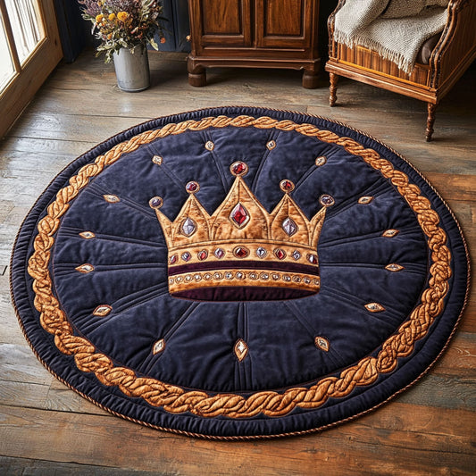 Golden Dominion CP2807011CL Quilted Round Mat