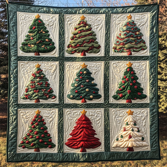 Geometric Christmas Tree LT3009015CL Quilt