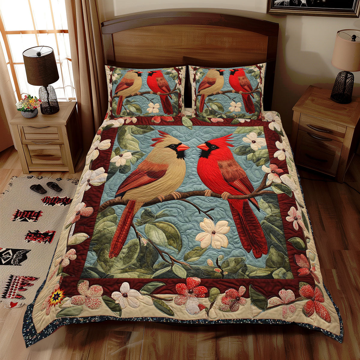 Cardinal Symphony WJ2612028CL Duvet Cover Set