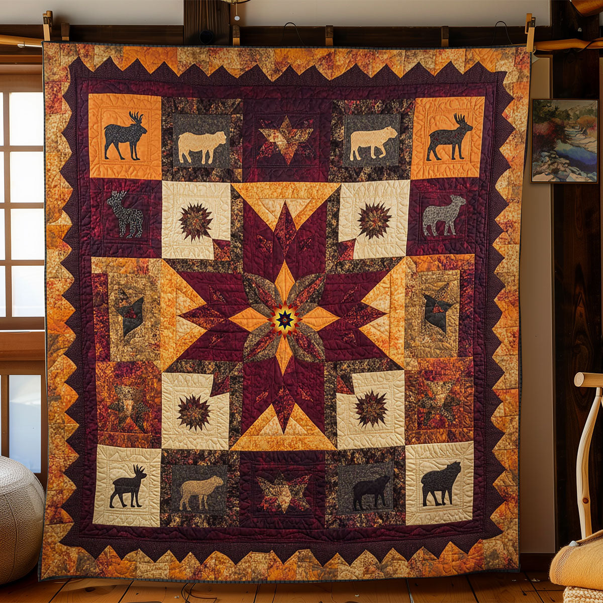 Native American WY1912046CL Quilt