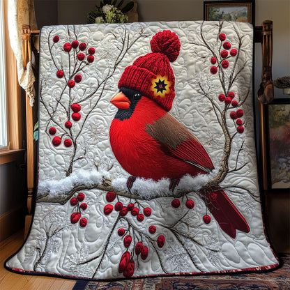 Cardinal Frosty Morning WN1712028CL Quilt