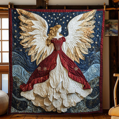 Patriotic Angel WJ0602029CL Quilt