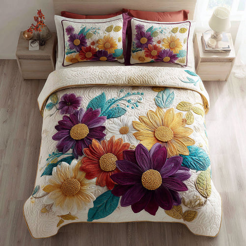 Blooming Daisy CW1108028CL Duvet Cover Set