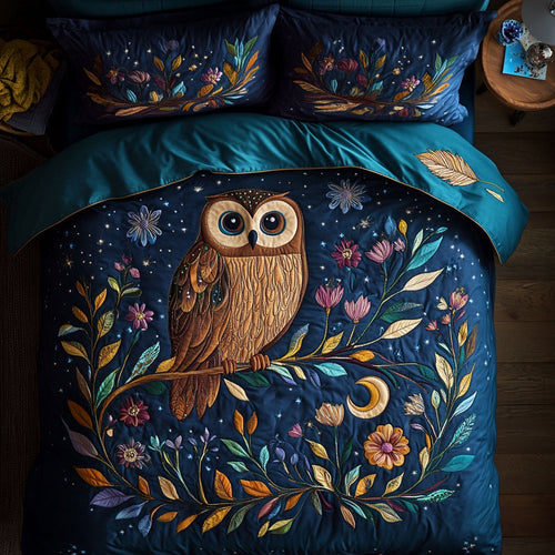 Midnight Owl CW3107037CL Duvet Cover Set