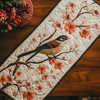 Charming Finch CP2804030CL Quilted Table Runner