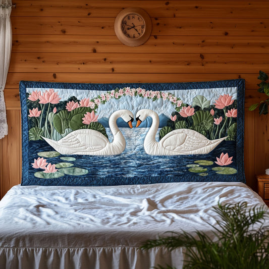 Everlasting Swan KL2512006CL Quilted Headboard Slipcover