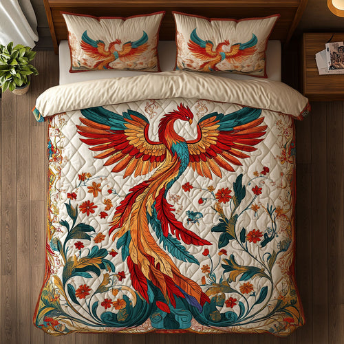 Phoenix Rising WY1807053CL Duvet Cover Set
