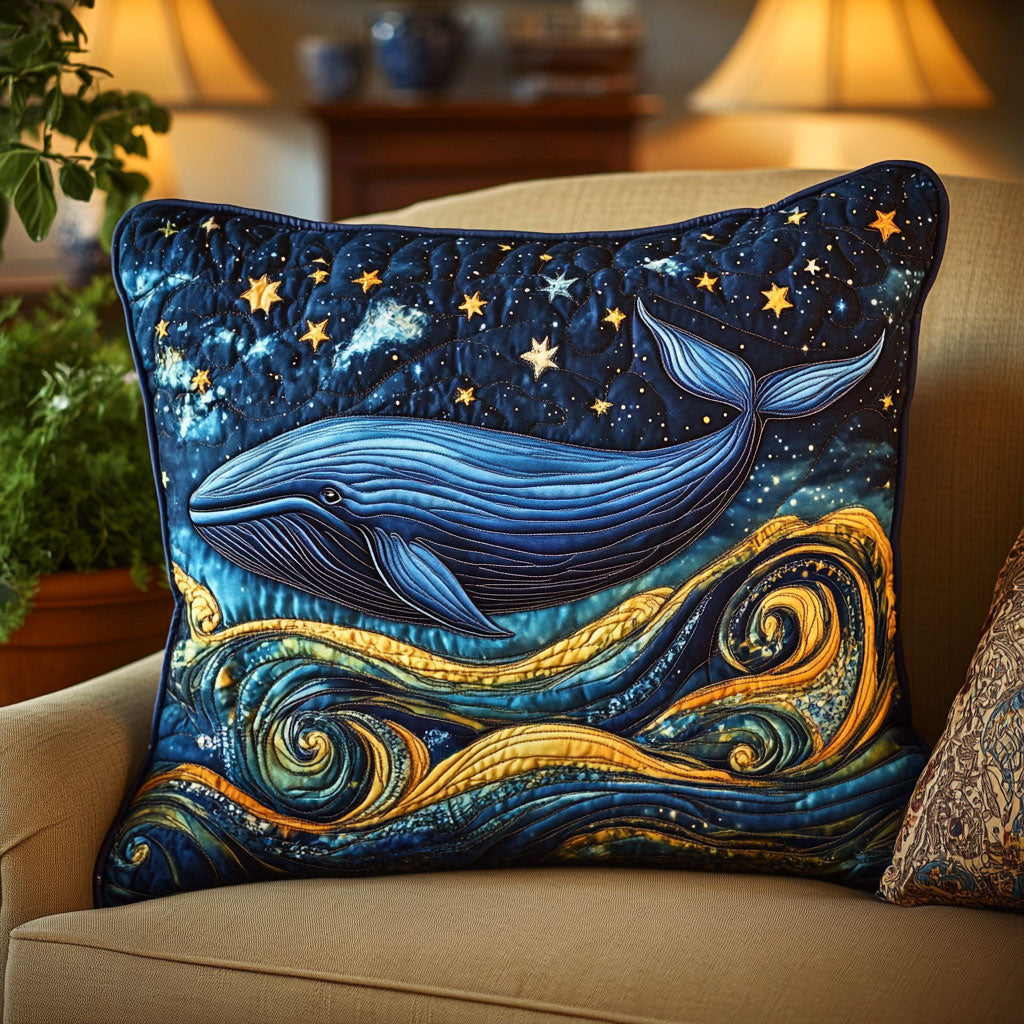 Whale Dream CW1401117CL Quilt Pillow Case
