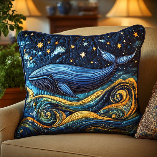 Whale Dream CW1401117CL Quilt Pillow Case