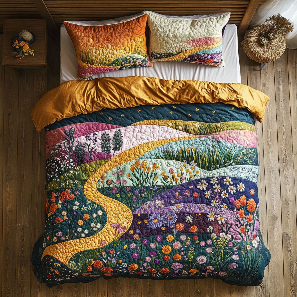 Wildflower Sunrise Hill CW1807030CL Duvet Cover Set