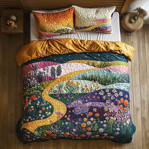 Wildflower Sunrise Hill CW1807030CL Duvet Cover Set