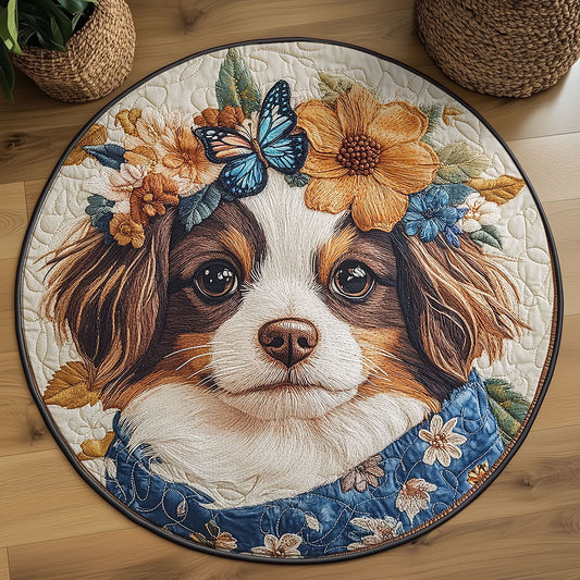 Fancy Dog WN1707012CL Quilted Round Mat