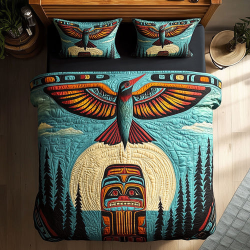Northwest Totem WY1408011CL Duvet Cover Set