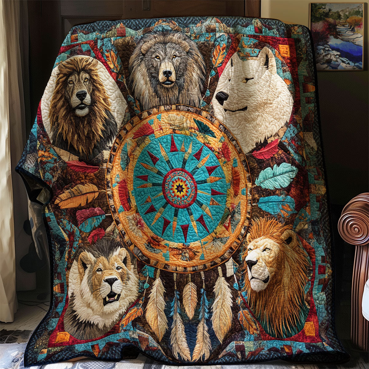 Wild Spirits WJ2412022CL Quilt