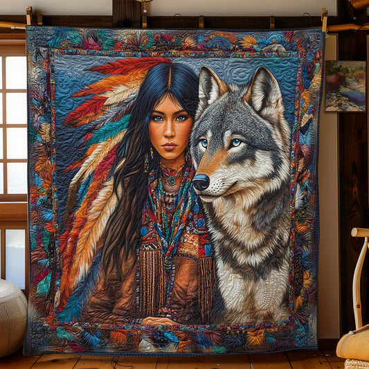 Wolf Guardian Woman WN2201012CL Quilt