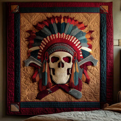 Sunset Skull WN1104042CL Quilt