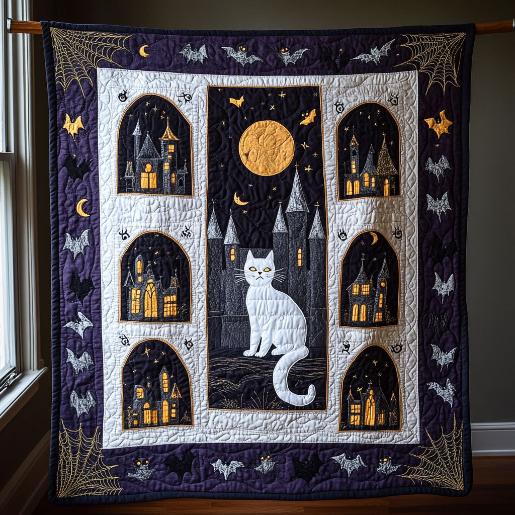 Vampire Cat WY2008012CL Quilt