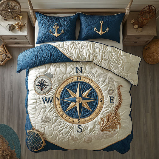 Nautical Compass CP1905052CL Duvet Cover Set