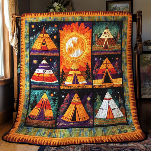 Sunlit Spirit Tepee WJ3012021CL Quilt