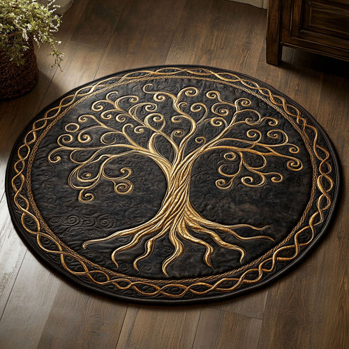 Rooted Grace CP0210020CL Quilted Round Mat