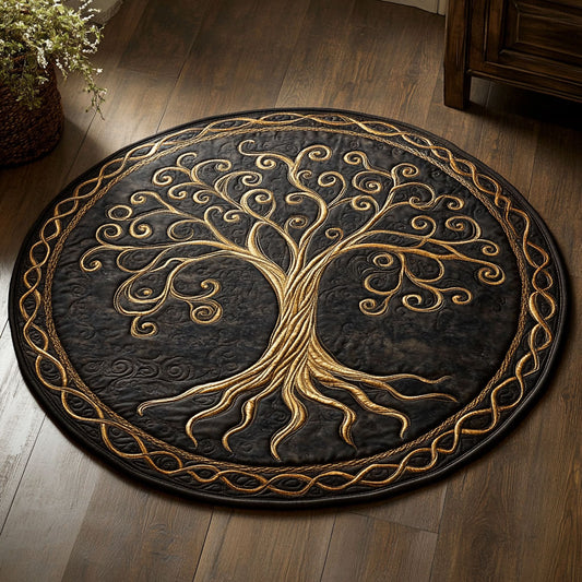 Rooted Grace CP0210020CL Quilted Round Mat