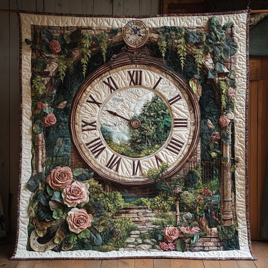 Timeless Clock CP0306037CL Quilt